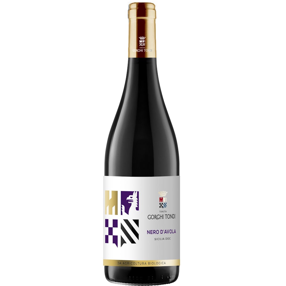 Nero d'Avola Sicilia DOC - Gorghi Tondi biologisch