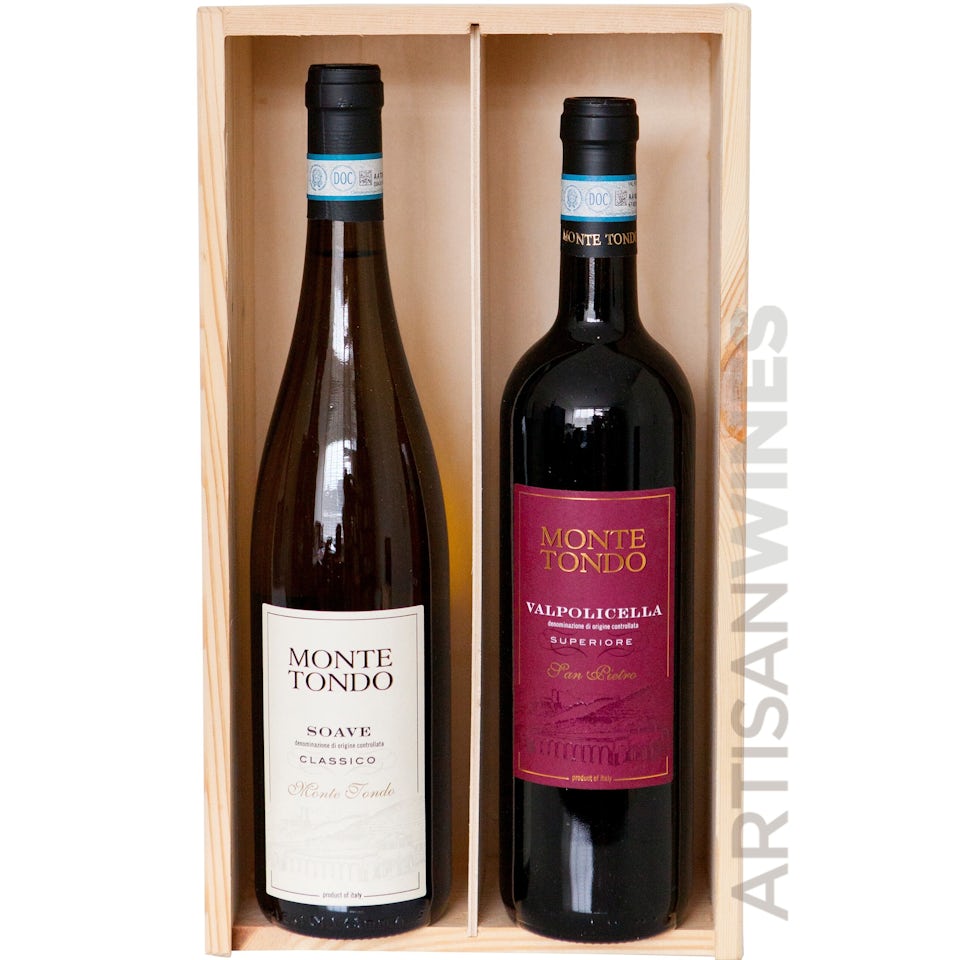 Wijnkistje Monte Tondo Soave Classico & Valpolicella