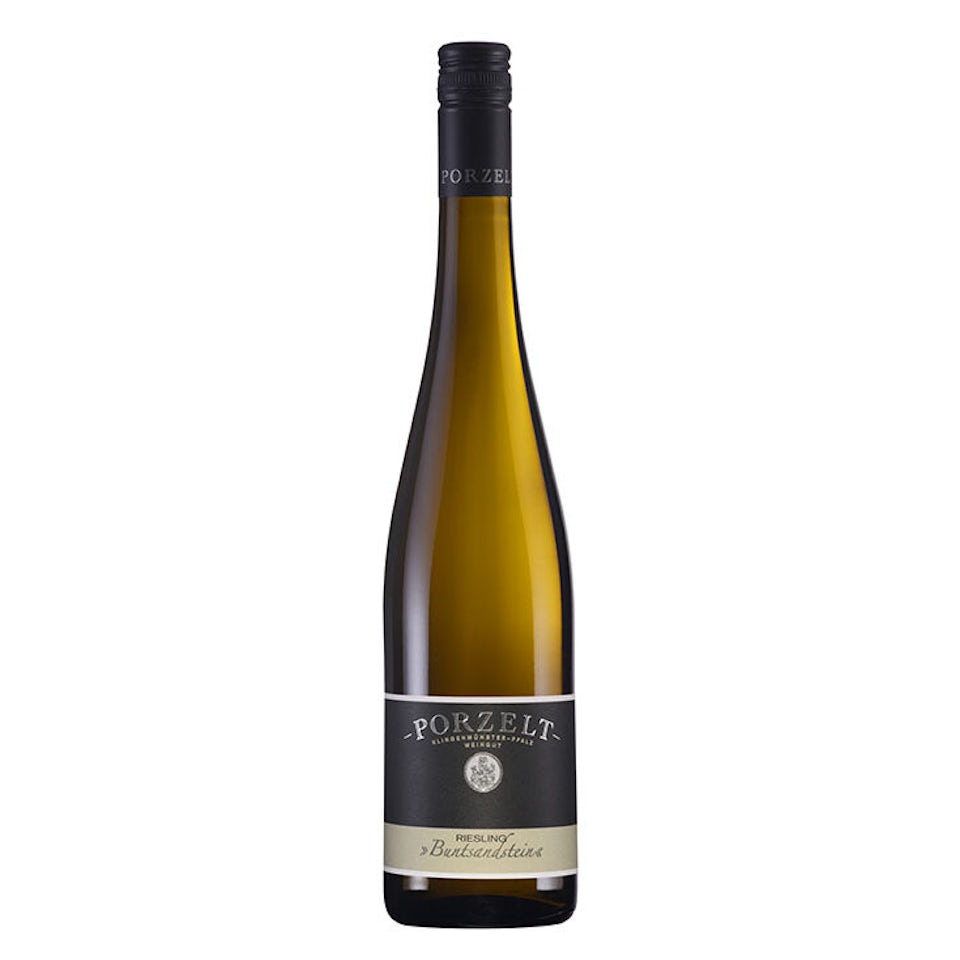 Riesling Ortswein Buntsandstein Weingut Porzelt Pfalz biologisch