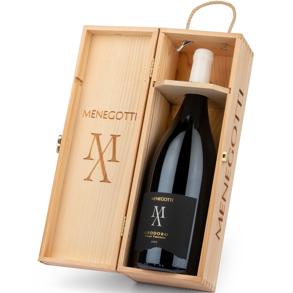 Magnum Geodoro Menegotti Rosso del Veronese IGT Geschenkverpakking