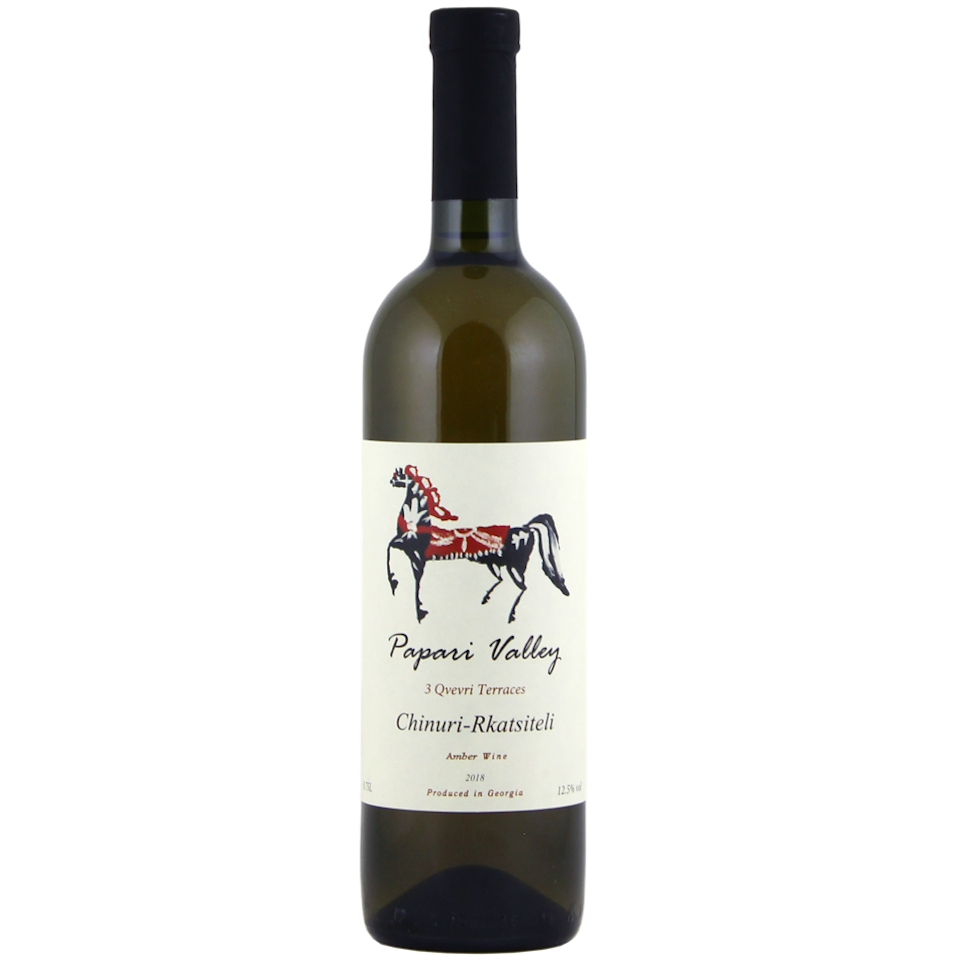 Papari Valley Chinuri Rkatsiteli 3 Qvevri Terraces Georgische wijn
