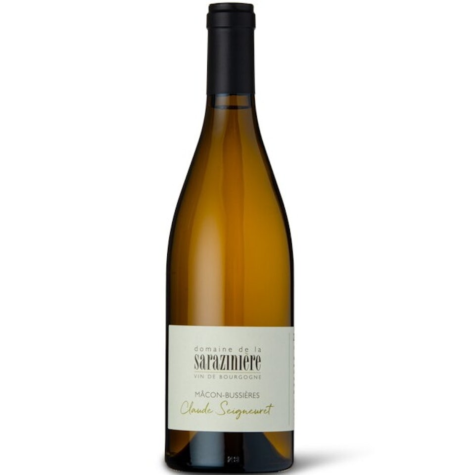 Macon-Bussieres Claude Seigneuret Domaine de la Saraziniere Chardonnay Bourgogne witte wijn