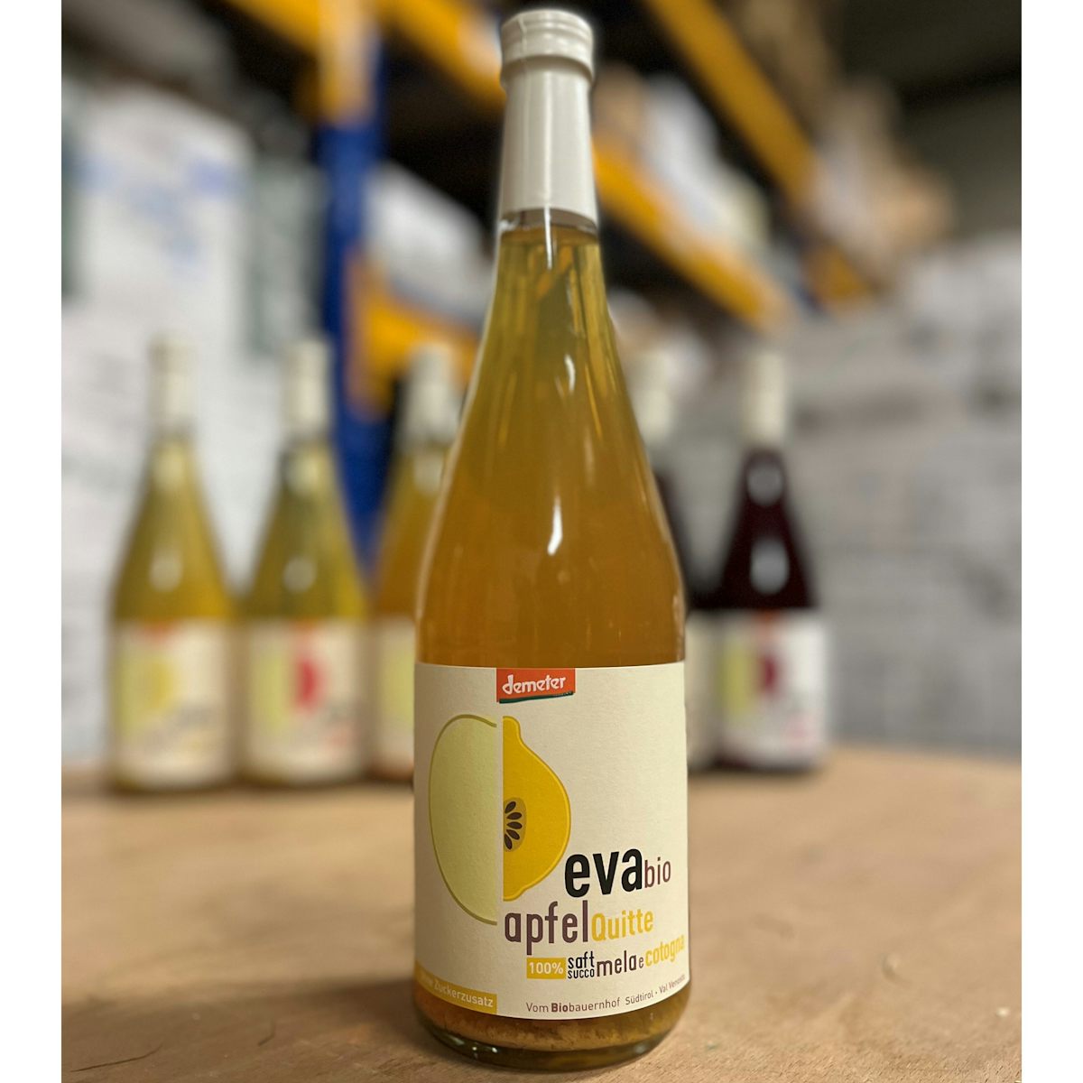 EVA BIO Apfel-Quittensaft alcoholvrije bergsap uit Alto Adige (Italië)