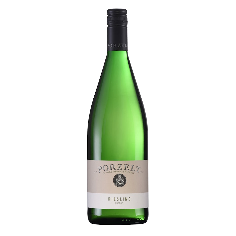 Riesling Gutswein Trocken Weingut Porzelt Pfalz biologisch
