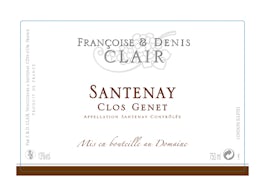 F&D Clair Santenay "Clos Genet" 2022